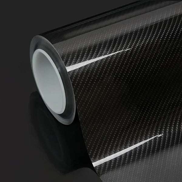 Sleek Carbon Vinyl Wrap