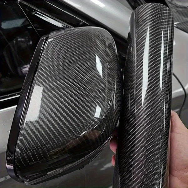 Sleek Carbon Vinyl Wrap